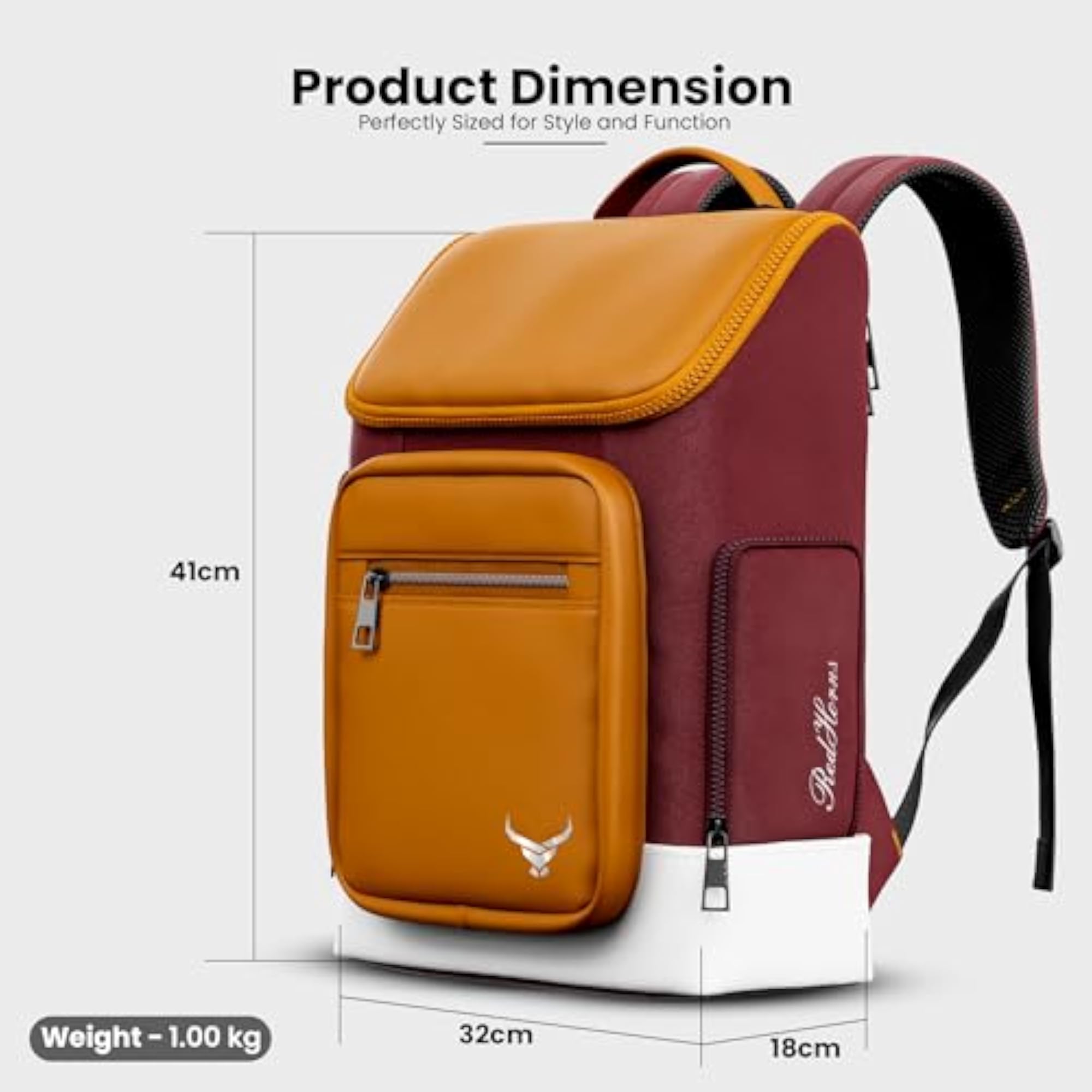 Robust Backpack Water-Resistant 15.6" Laptop Bag